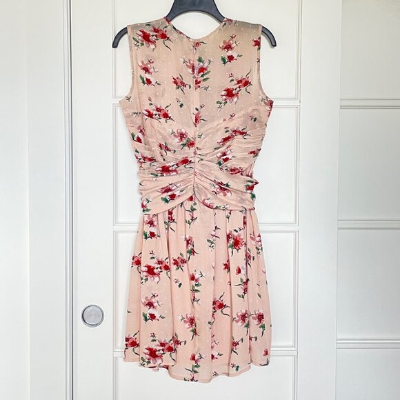 Walter Baker Pena Shirred Floral Dress – Size 6 - Picture 4 of 7